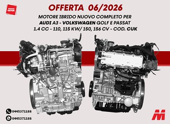 MOTORE IBRIDO COMPLETO NUOVO PER AUDI E VOLKSWAGEN