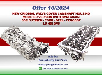 NEW ORIGINAL VALVE COVER CAMSHAFT HOUSING 9830580480